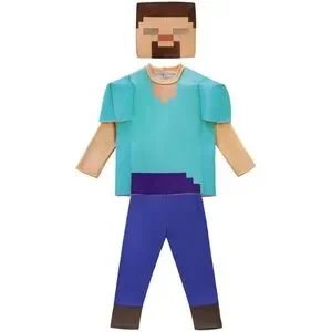 Minecraft | Costumes | Kids Minecraft Halloween Costume Steve Costume ...